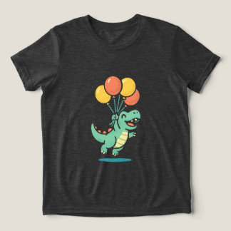 陽気なキャラクター トライブレンドTシャツ