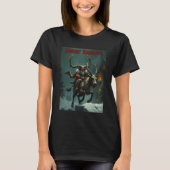 陽気なクランプスの悪魔 Tシャツ (正面)