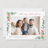 陽気なクリスエレガントマスの葉 シーズンカード (正面)