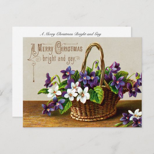 陽気なクリスマスが明るくゲイ シーズンポストカード (正面/裏面)