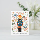 陽気なクリスマスのくるみ割り |写真の追加 ポストカード (スタンド正面)