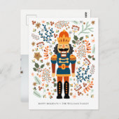 陽気なクリスマスのくるみ割り |写真の追加 ポストカード (正面/裏面)