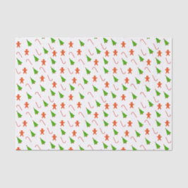 陽気なクリスマスのテーマのカスタムなティッシュペーパー 薄葉紙