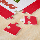 陽気なクリスマスのミートー ジグソーパズル (側面)