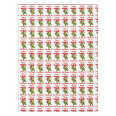 陽気なクリスマスのミートー テーブルクロス (正面)