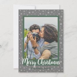 陽気なクリスマスの休日の写真 シーズンカード