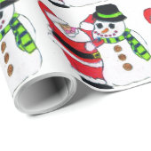 陽気なクリスマスの友人 ラッピングペーパー (ロールコーナー)