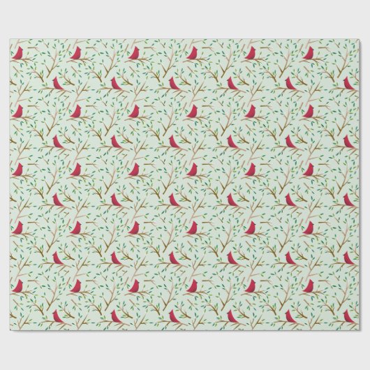 陽気なクリスマスの基本的なクリスマスのプレゼントの覆い ラッピングペーパー (フラット)