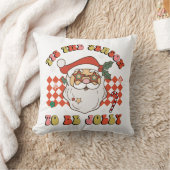 陽気なクリスマスの季節 サンタ 復古調G クッション (ブランケット)
