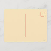 陽気なクリスマスの挨拶ヴィンテージはがき シーズンポストカード (裏面)