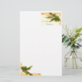 陽気なクリスマスの文房具 便箋 (スタンド正面)