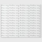 陽気なクリスマスの脚本 ラッピングペーパー (フラット)