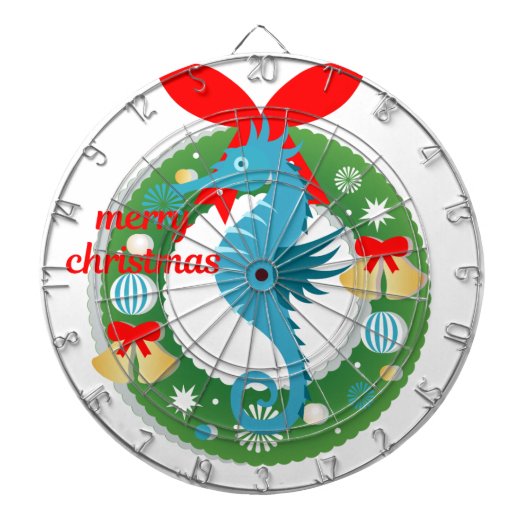 陽気なクリスマスの船員 ダーツボード (正面)