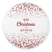 陽気なクリスマスの輝き セラミックノブ (正面)