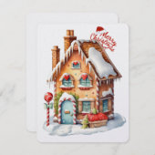 陽気なクリスマスの銀座 シーズンカード (正面/裏面)