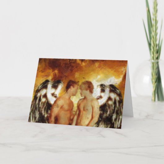 陽気なクリスマスカード シーズンカード (正面)