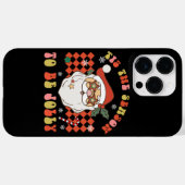 陽気なクリスマスサンタのレトロなG Case-Mate iPhoneケース (裏面 (横))