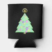 陽気なクリスマスツリー 缶クーラー (正面)