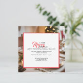 陽気なクリスマスブランチ シーズンカード (スタンド正面)