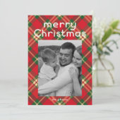 陽気なクリスマスプレド写真 シーズンカード (スタンド正面)