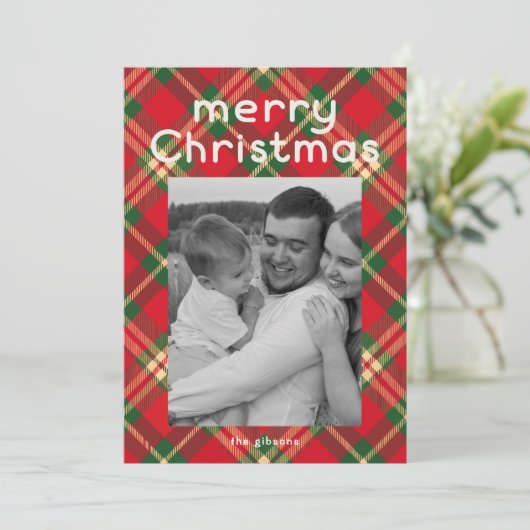 陽気なクリスマスプレド写真 シーズンカード (スタンド正面)