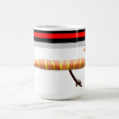 陽気なクリスマス雪だるま コーヒーマグカップ (中央)