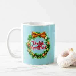 陽気なクリスマス オランダ語 メリークリスマス コーヒーマグカップ