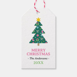 陽気なクリスマス ギフトタグ