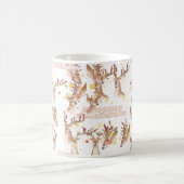 陽気なクリスマス コーヒーマグカップ (中央)