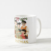 陽気なクリスマス コーヒーマグカップ (正面右)