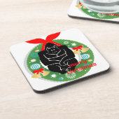 陽気なクリスマス・ゴリラ コースター (左側)