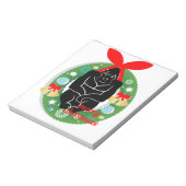 陽気なクリスマス・ゴリラ ノートパッド (回転)