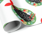 陽気なクリスマス・ゴリラ ラッピングペーパー (ロールコーナー)