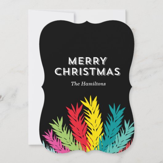 陽気なクリスマス シーズンカード (正面)