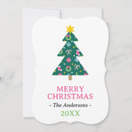 陽気なクリスマス シーズンカード