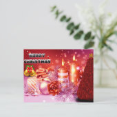 陽気なクリスマス シーズンポストカード (スタンド正面)