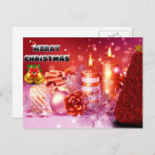 陽気なクリスマス シーズンポストカード (正面/裏面)