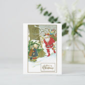 陽気なクリスマス シーズンポストカード (スタンド正面)