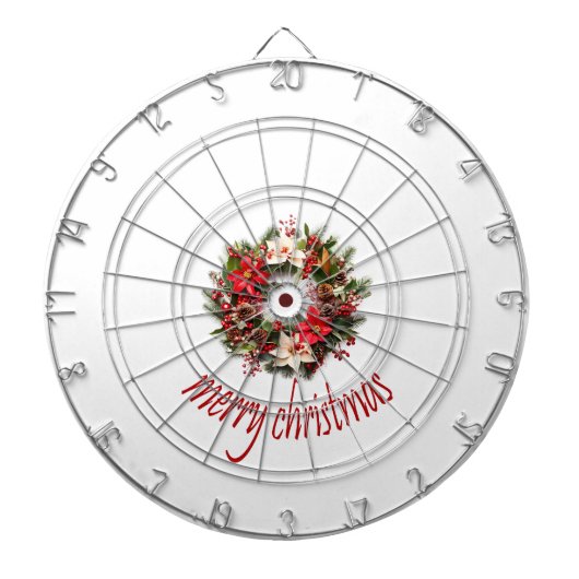 陽気なクリスマス ダーツボード (正面)