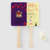 陽気なクリスマス ハンドファン (正面&裏面)