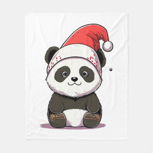 陽気なクリスマス フリースブランケット (正面)