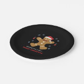 陽気なクリスマス ペーパープレート (アングル)