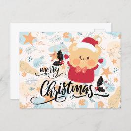 陽気なクリスマス ポストカード