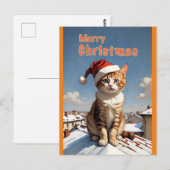 陽気なクリスマス ポストカード (正面/裏面)