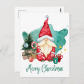 陽気なクリスマス ポストカード (正面/裏面)