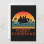 陽気なクリスマス 招待状 (正面)