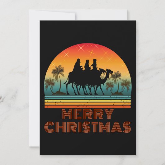 陽気なクリスマス 招待状 (正面)