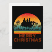 陽気なクリスマス 招待状 (正面/裏面)