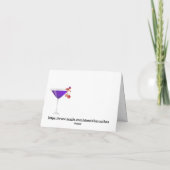 陽気なクリスマス！枚 シーズンカード (裏面)