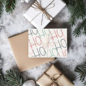 陽気なクリスマス HO HO HO 薄葉紙